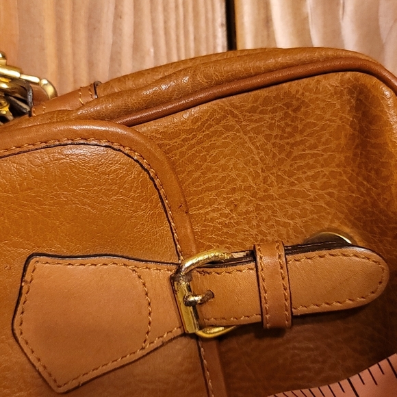 Authentic Cesare Paciotti double-stitched leather bag - Picture 8 of 13